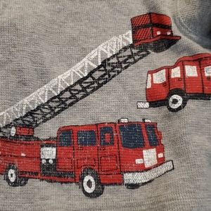 6 Mos Carters Grey L/S top